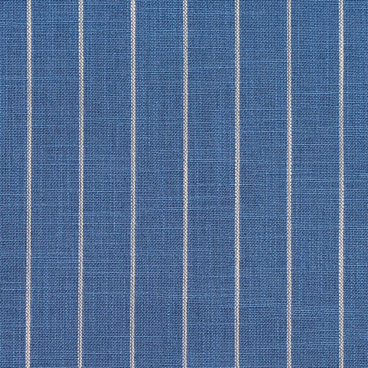 Wedgewood Pinstripe - Blue Stripe Upholstery Fabric 54 Inches"